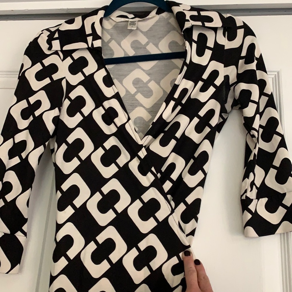 Diane von Furstenberg Vintage Silk Wrap Dress